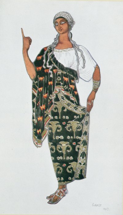 Costume per Fedra da Leon Bakst